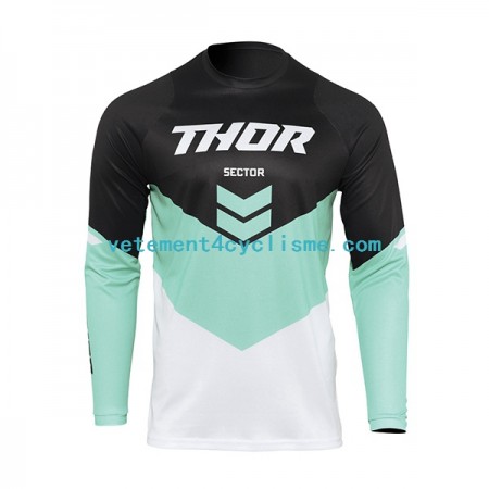 Homme Maillot VTT/Motocross Manches Longues 2022 THOR SECTOR CHEV N004